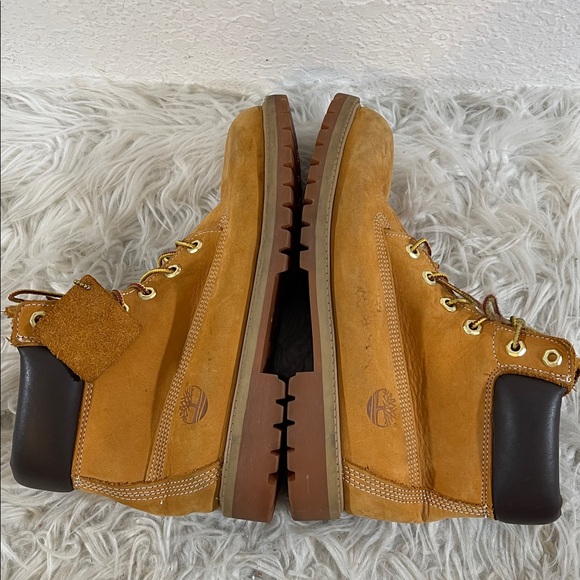 TIMBERLAND Premium 6-Inch Waterproof Boot in Yellow Size Mens 7 (Womens 9) - Picture 9 of 12